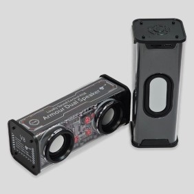 Bocina Bluetooth Barra Acrilico Dual 13.6W