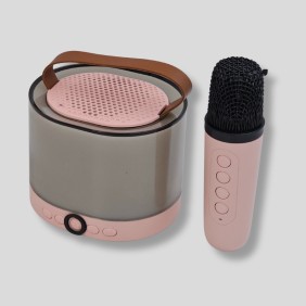 Bocina Bluetooth Karaoke Con 1 Mic K52