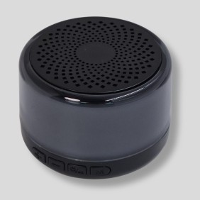 Bocina Bluetooth Cilindro Acrilico RGB 8cm K8