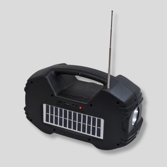 Bocina Bluetooth Solar Radio FM Antena LP-V73 Bocina Bluetooth Solar Radio FM Antena LP-V73