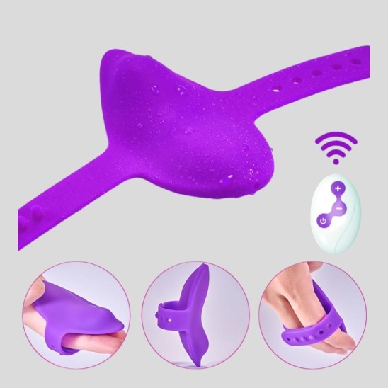 Vibrador Para Dedos Con APP