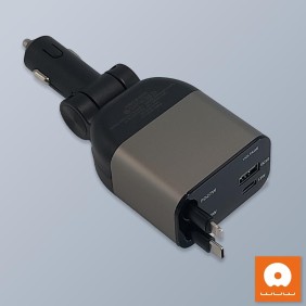 Cargador Carro 2 En 1 Lightning Tipo C C221 WUW