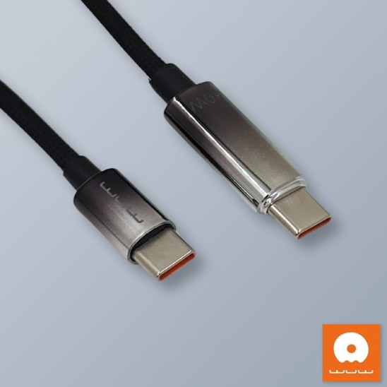 Cable Nylon Tipo C A Tipo C LCD 60W 1M X214