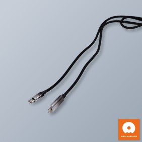Cable Nylon Tipo C A Lightning LCD 1M PD27W X215