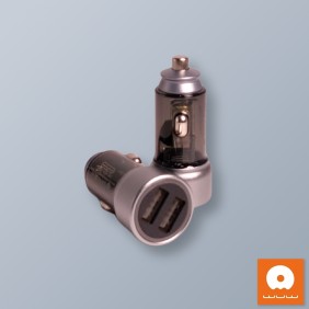 Cargador Carro 2 Salidas 2 USB 30W C201 WUW