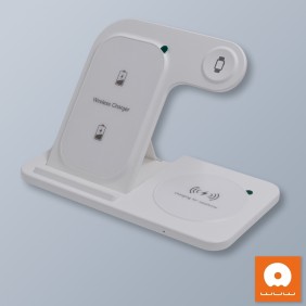 Estacion De Carga 3 En 1 15W C250 WUW