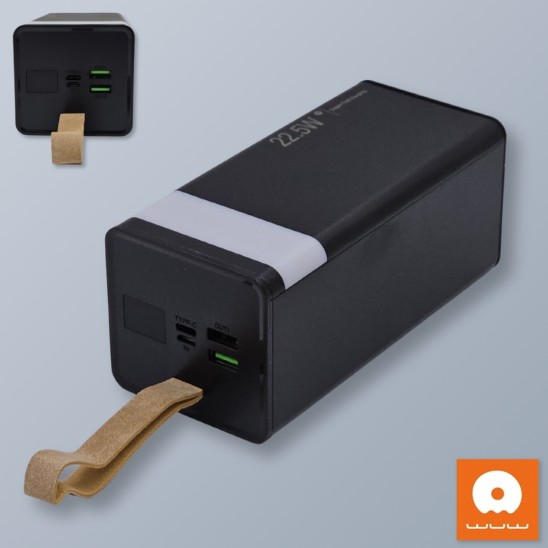 Power Bank 50,000 mAh 2 USB 1 Tipo C PD22.5W Y55