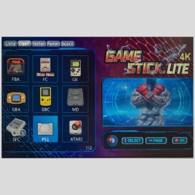 Consola HDMI Stick 2 Control Arcade 20,000 Juegos X6