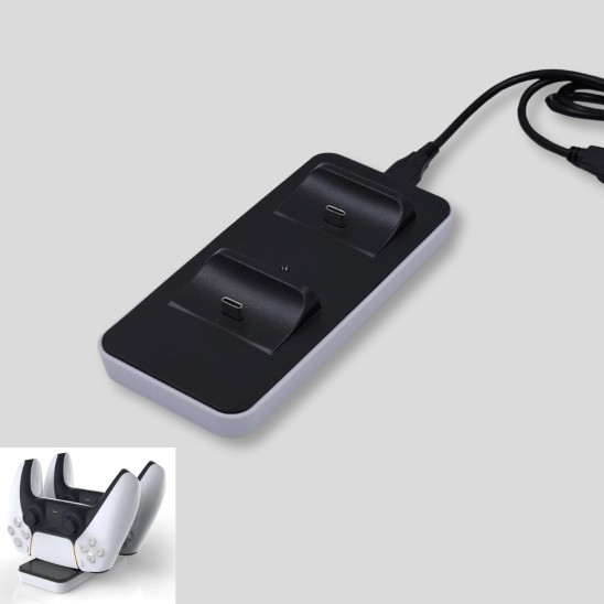 Estacion De Carga Doble PS5