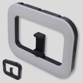 Aro Luz Vlog 20W Y Porta Celular YM200