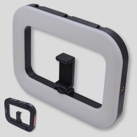 Aro Luz Vlog 20W Y Porta Celular YM200