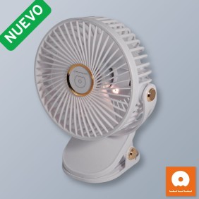 Ventilador Clip 360 Con Luz J15 WUW