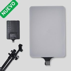 Luz Creador Vlog 23*43cm Con Tripode 70-210cm