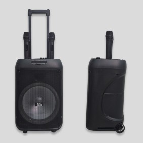 Bocina Bluetooth 2 Mic Rueda ZQS