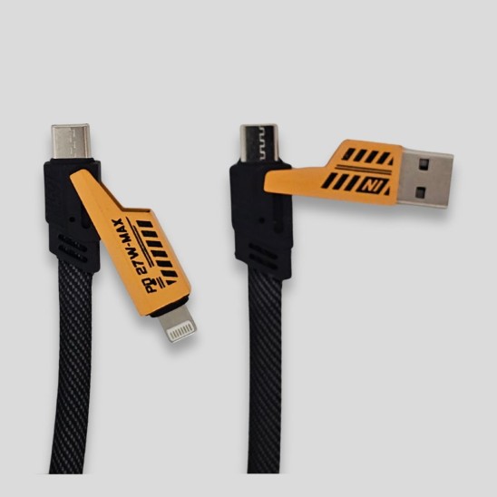 Cable Nylon 4 En 1 PD27W