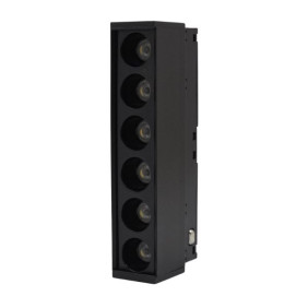Foco Riel Rejilla 10cm 6W