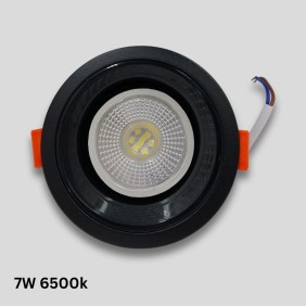 Lampara Empotrable Redondo Ajustable 7W 6500K