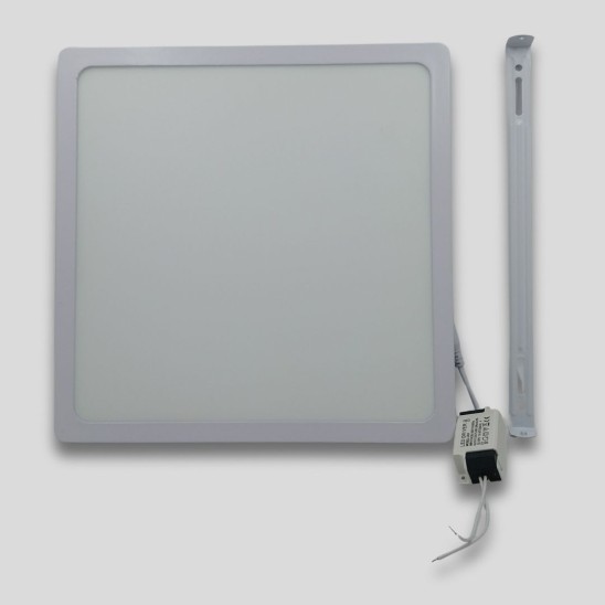 Lampara Empotrable Cuadrada 24W 28cm