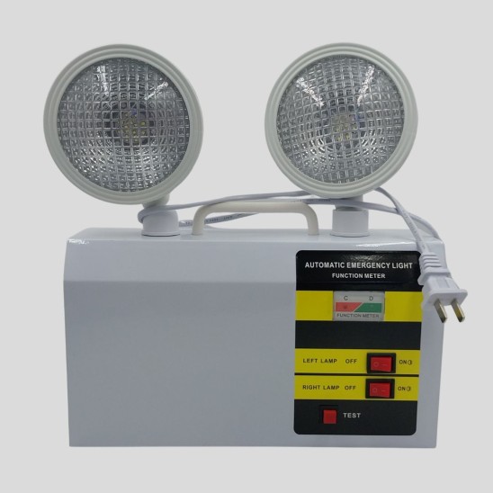 Lampara Emergencia 2 Focos 3W 3 Horas