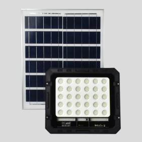 Lampara Reflector Solar 300F y Panel