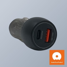 Cargador Carro USB Y Tipo C PD30W C282