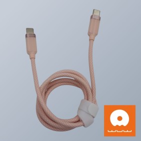 Cable Nylon Tipo C a Tipo C PD60W X233
