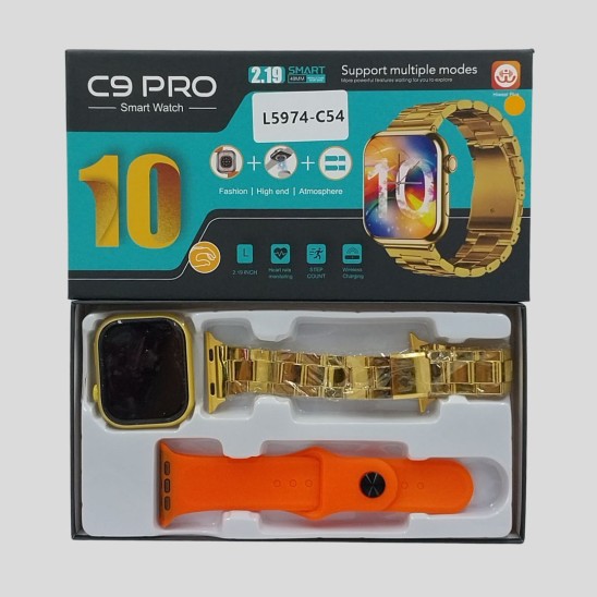 Reloj Inteligente 2 Correas Fino C9Pro