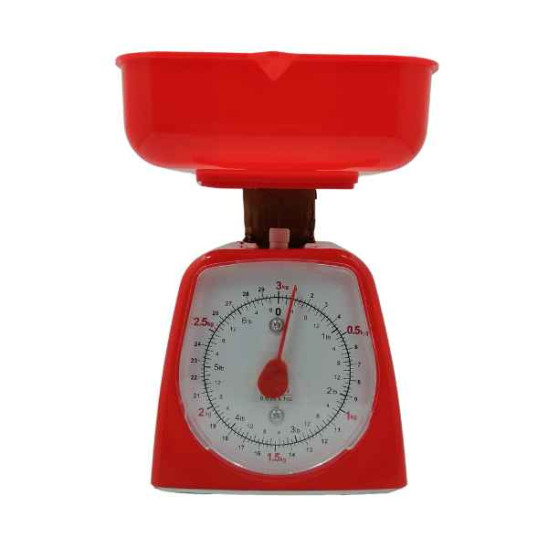 Bascula Plastica Analoga 3Kg