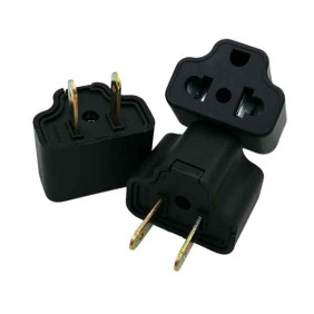 Adaptador 3 Patas A 2 Patas 110V
