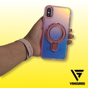 Covers Para Celular Tornasol Aro Magsafe Soporte