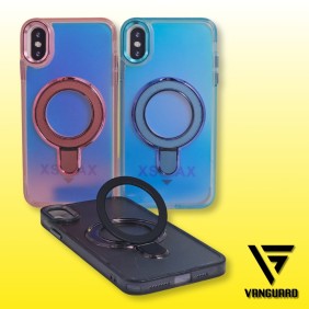 Covers Para Celular Tornasol Aro Magsafe Soporte